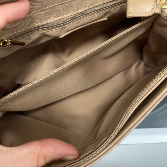 Croc beige purse - Picture 3 of 6